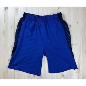 Under Armour Mens Blue 9.5" UA Raid Exo Training Basketball Gym Shorts Medium